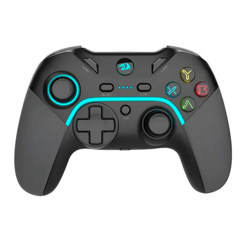 Controle Redragon G808 Pro Inalá Para Pc Psp3 Ps3 - Preto