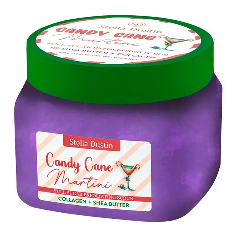 Stella Dustin - Esfoliante Corporal - Candy Cane Martini 500 G
