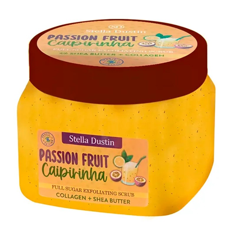 Stella Dustin - Esfoliante Corporal - Passion Fruit Caipirinha 500 G