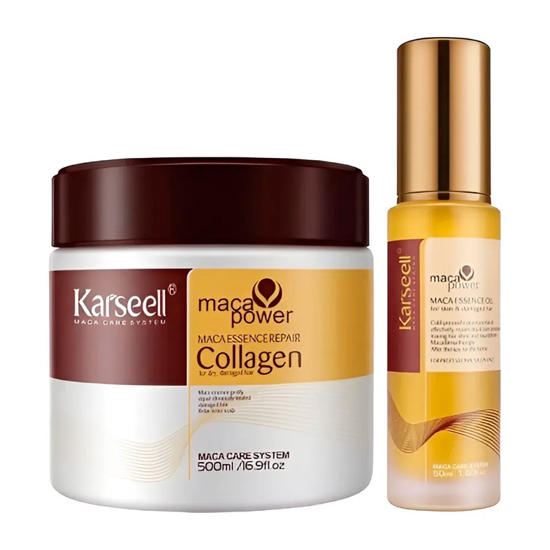 Karseell - Kit Mascarilla Capilar 500Ml + Aceite 50Ml