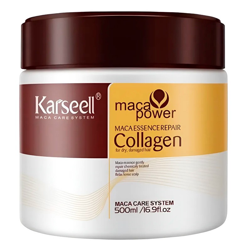 Karseell - Marron - Mascara Capilar Maca Power Collagen 500Ml