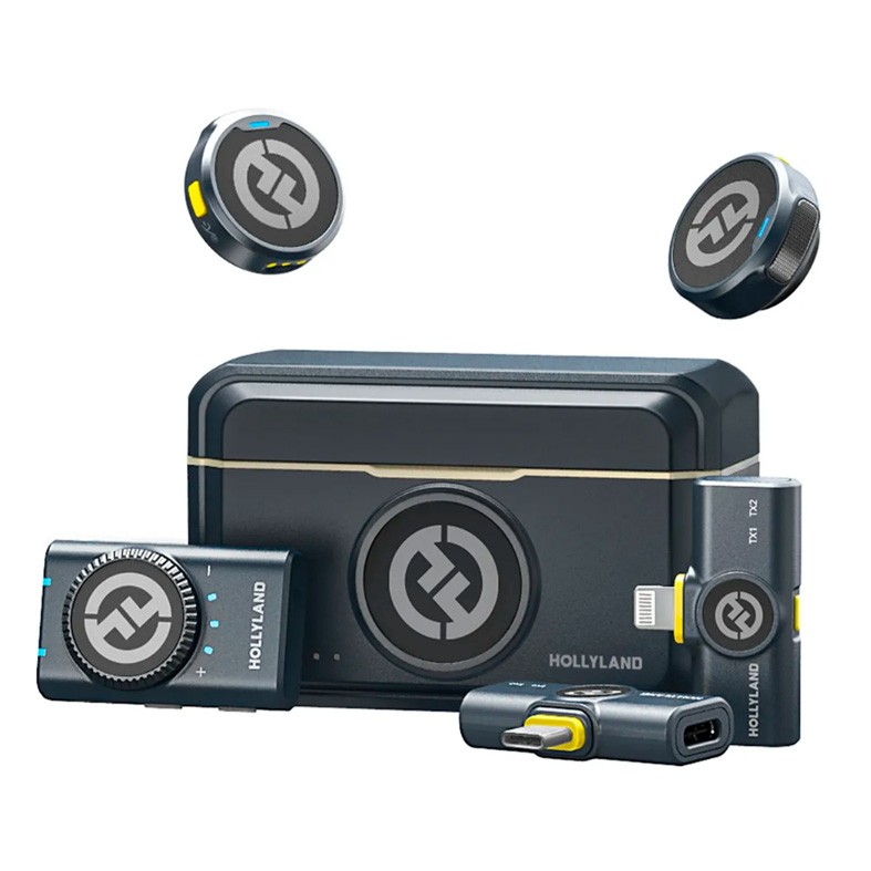 Microfone Wirelles Hollyland Lark A1 Combo Wireless Lightning/Usbc