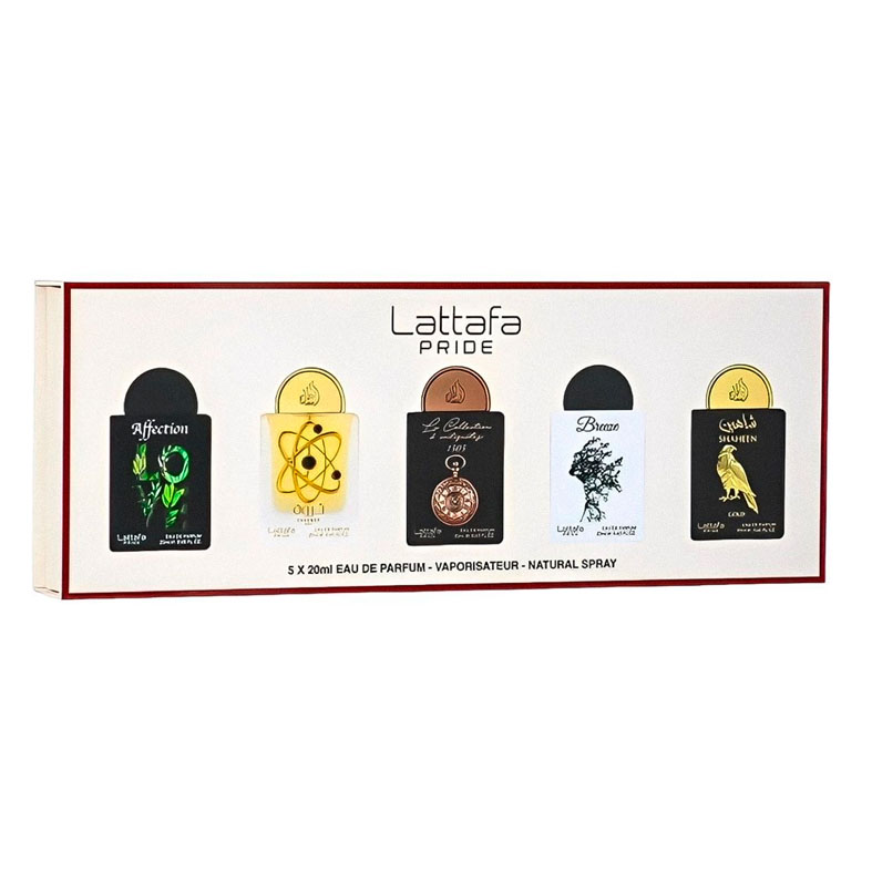 Perfume Lattafa *Kit* Gift Set Pride Box 01 - EDP 5X20Ml
