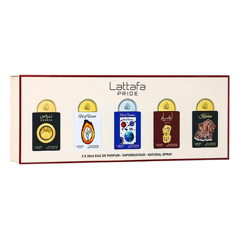 Perfume Lattafa *Kit* Gift Set Pride Box 03 - EDP 5X20Ml