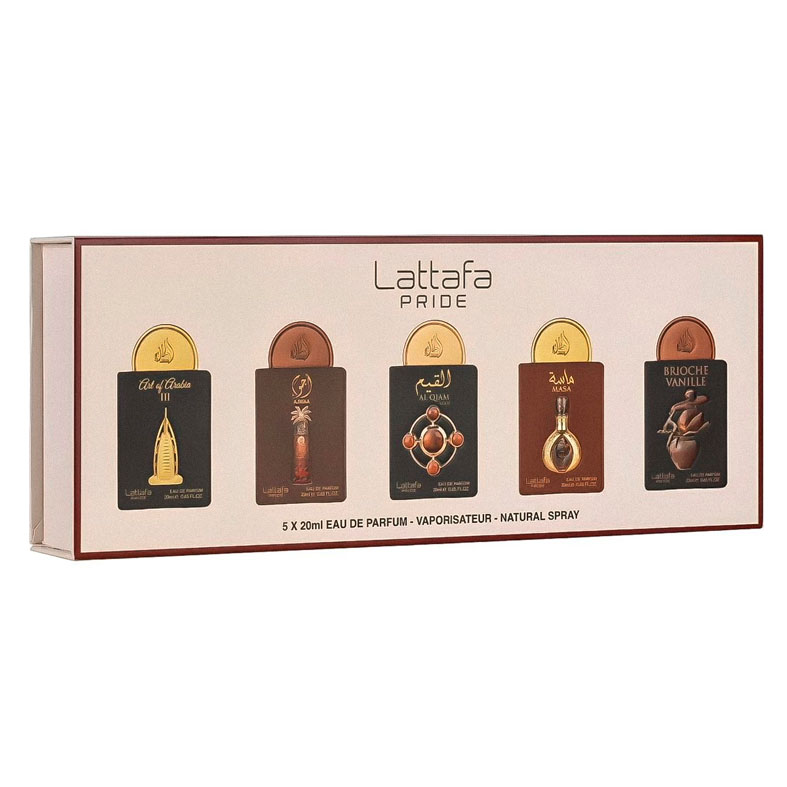 Perfume Lattafa *Kit* Gift Set Pride Box 04 - EDP 5X20Ml