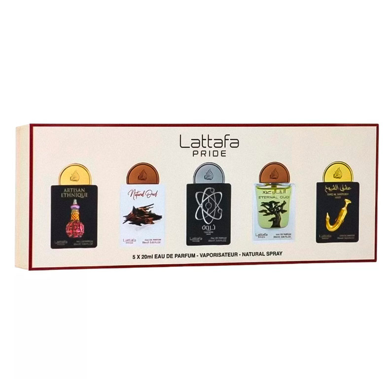 Perfume Lattafa *Kit* Gift Set Pride Box 02 - EDP 5X20Ml