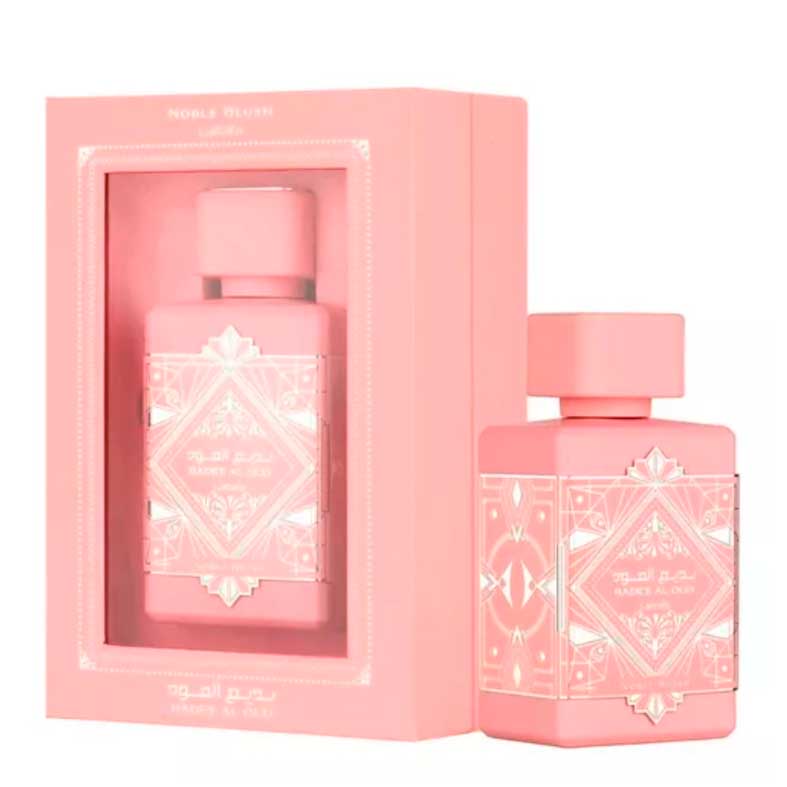 Perfume Lattafa Bade'E Al Oud Noble Blush Eau De Parfum Femenino 100Ml - Rosa