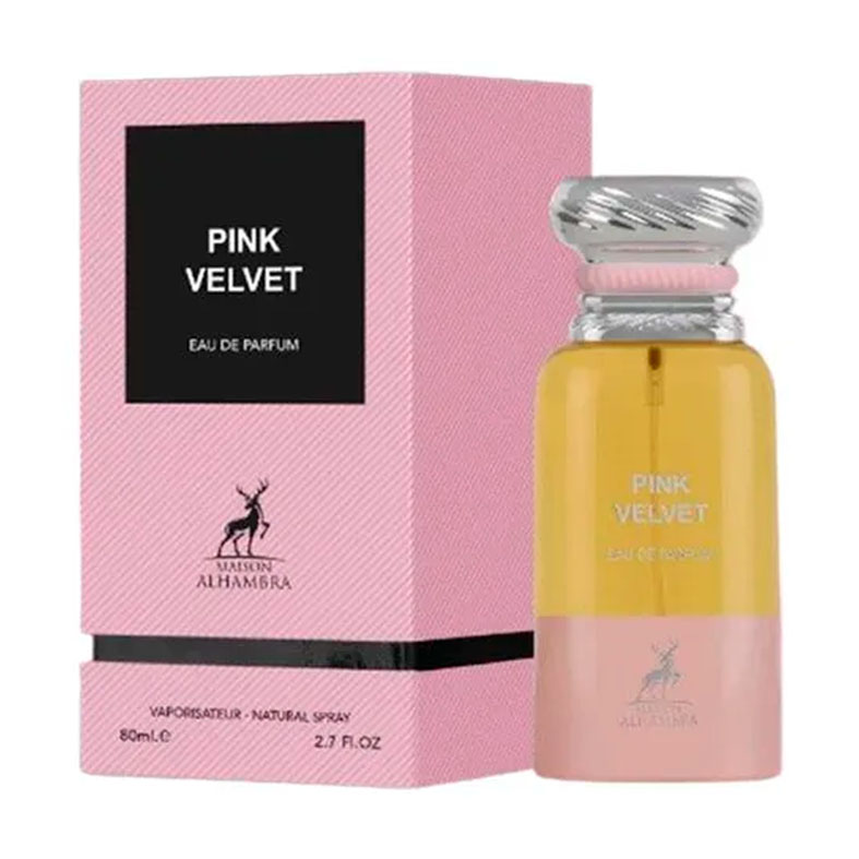 Perfume Maison Alhambra Pink Velvet Eau De Parfum Femenino 80Ml