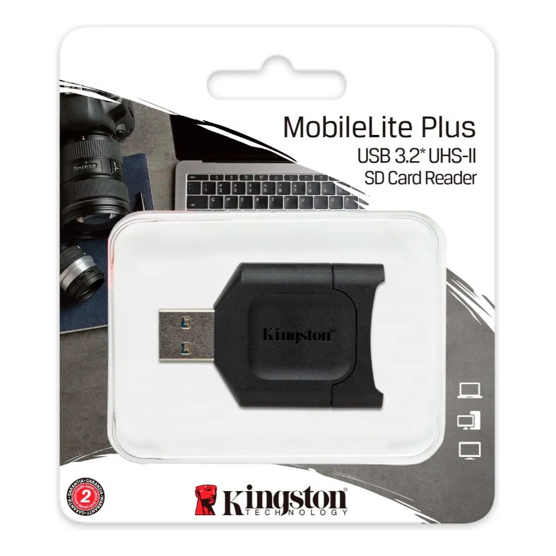 Lector de memorias SD USB 3.2 Kingston MobileLite Plus