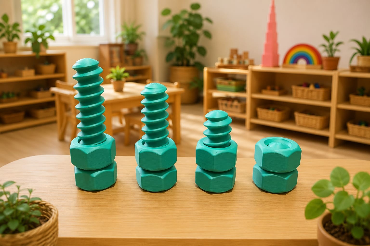 SET DE TORNILLOS Y TUERCAS X 4