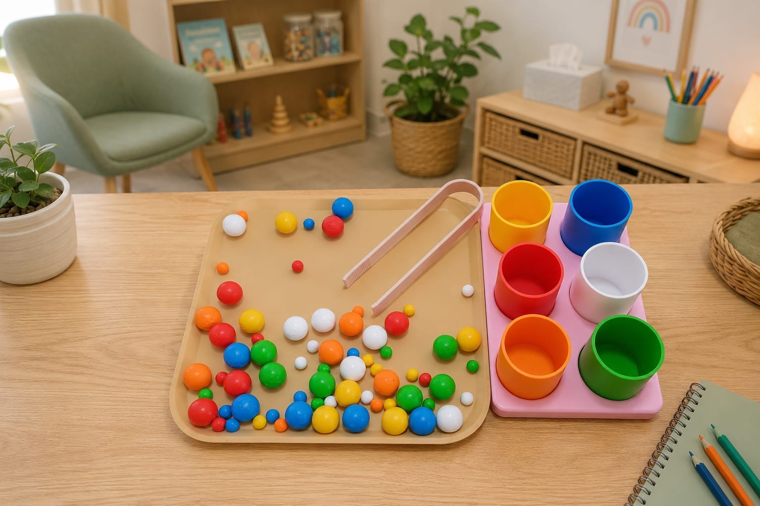 Juego de Clasificación por Colores y Tamaños