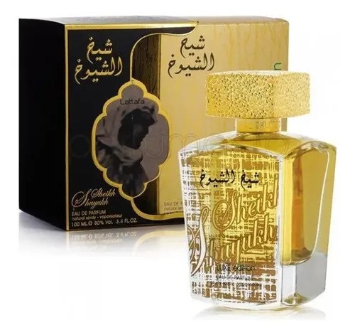 Perfume Lattafa Sheikh Al Shuyukh Luxe Edition EDP 100ml - (Caja Golpeada)