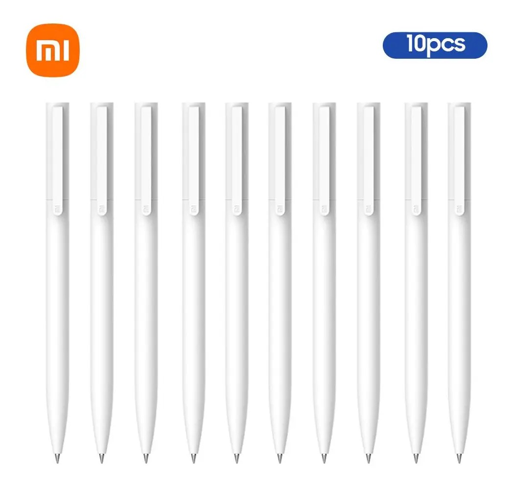 Lapicera Bolígrafo Xiaomi Ballpoint - 0.5mm - Blancas x10 Unid.