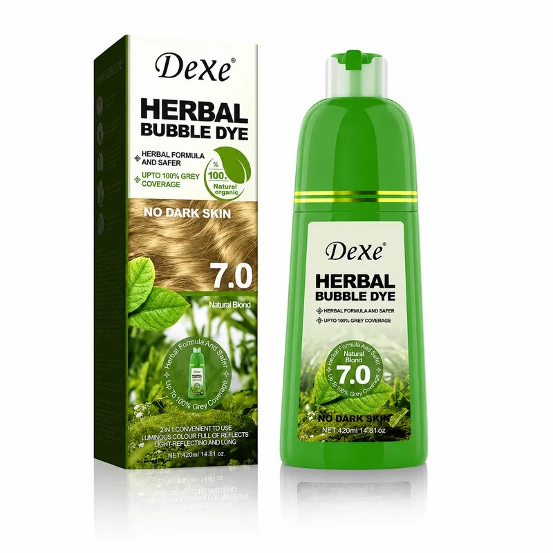 Dexe Shampoo (Series Green) 7.0 Light Blond 420ml